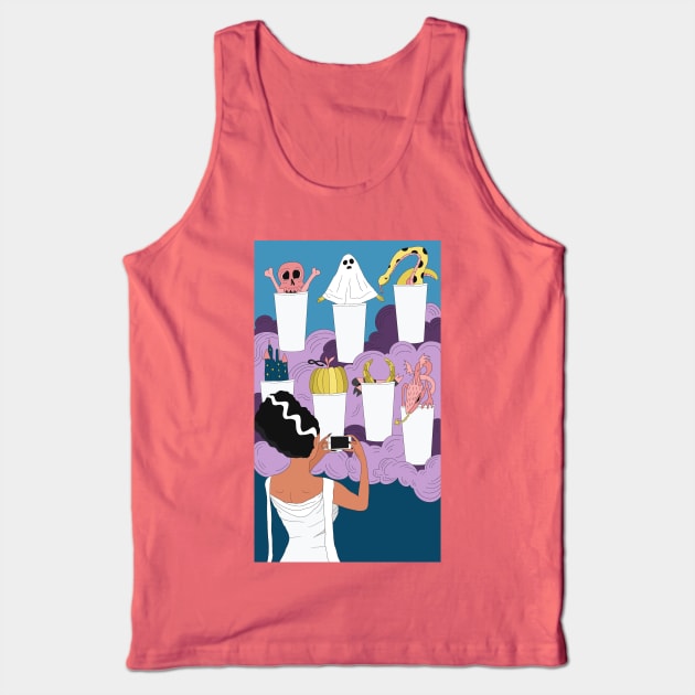 Seven of Lattes Tank Top by MyNameisAlex